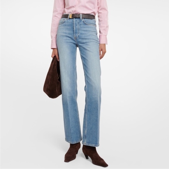 NWT Re/Done + Denim Village 70s Bootcut Jeans | 29 | Medium Fade Vintage Crease - Picture 1 of 14